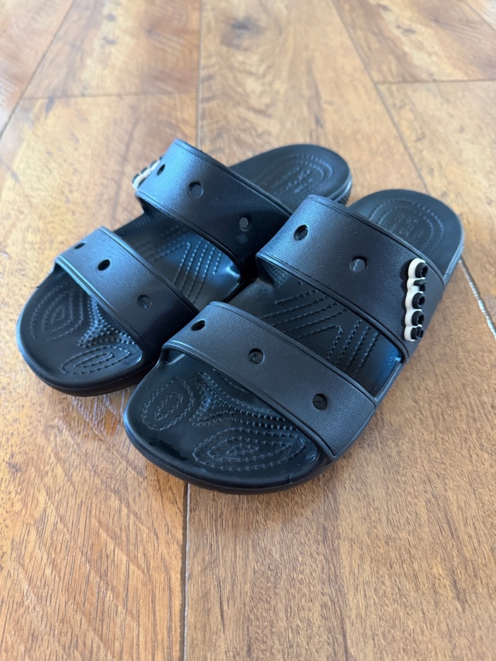 Crocs Slide Sandals 9 Black